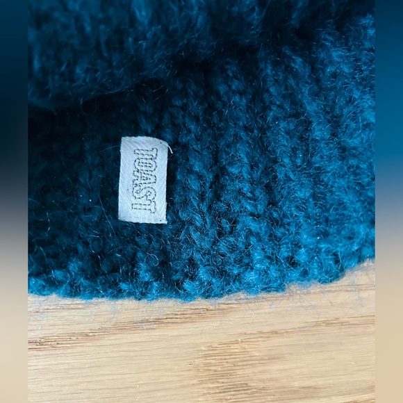 TOAST Ribbed Mohair Beanie - Picture 2 of 3